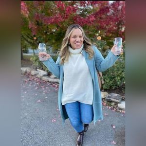 ZARA faux suede jacket PERFECT SPRING JACKET! Size L